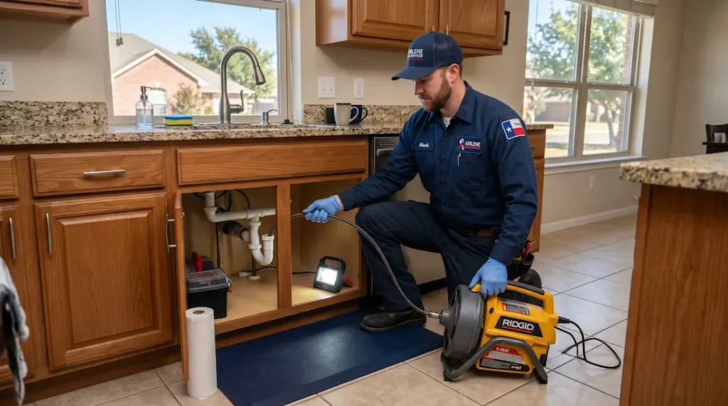 Hydro jetting near me drain cleaning service Abilene TX